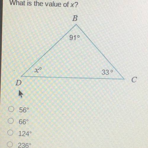 What is the value of X?