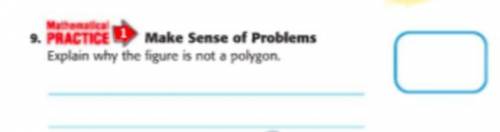 Explain why this is not a polygon (10 points)
