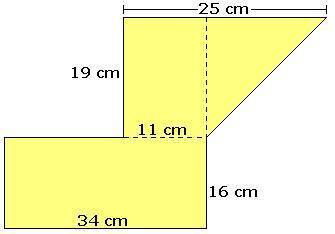 What is the area of this shape?