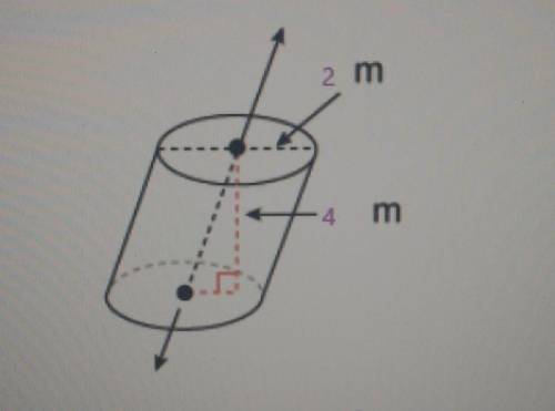 I NEED A REAL PERSON TO ACTUALLY HELP ME PLEASE

the approximate volume is ___ m^3 use 3.14 for pi