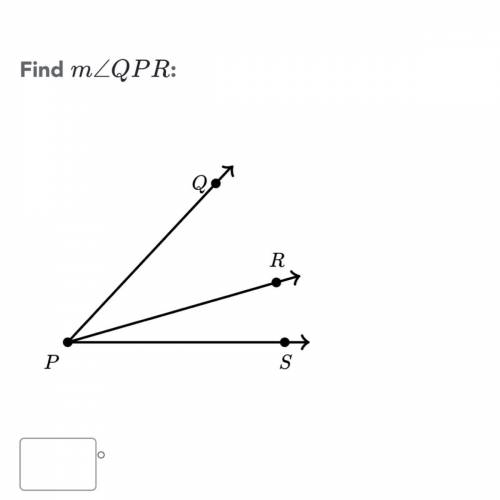 Math- find the angle OPR.