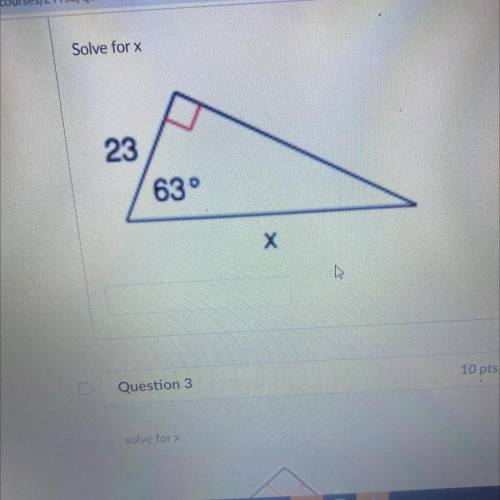Solve for x
Plz h it hurry