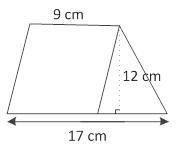 The figure is made up of a parallelogram and a triangle. Find its area.