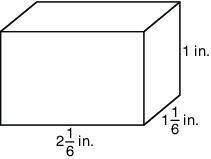 The dimensions of a right rectangular prism are shown below.

How many cubes with side lengths of