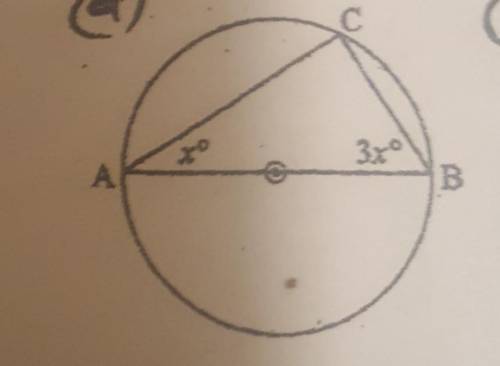 Find x in the following ,giving reasons​