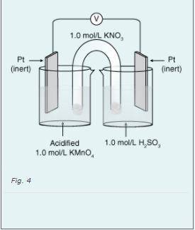 What is the net cell potential for this electrochemical cell?