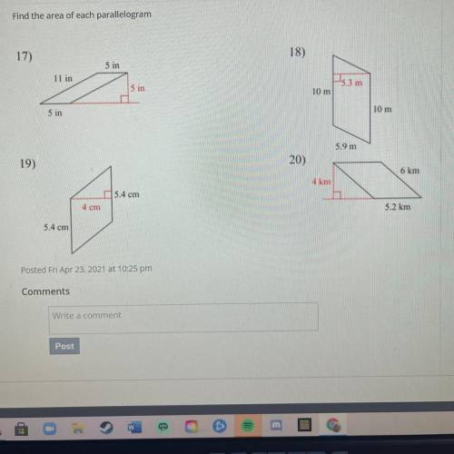 Help please i’m not sure what 17, 18, 19, and 20 are