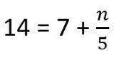 What is the first step when solving

A.Add 7 to both sides
B.Subtract 7 from both sides
C.Multiply