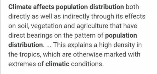 Describe how climate change will impact the human population.
*5 sentences or more*