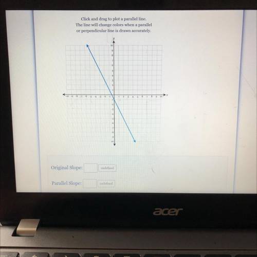 Urgent help … If you know,Please help me ☹️☹️☹️

Graph a line that is perpendicular to the given l