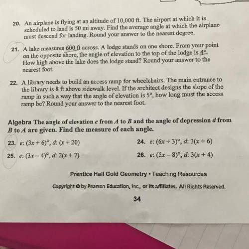GUYS HELP! I don’t know how to do this
#23 and #25