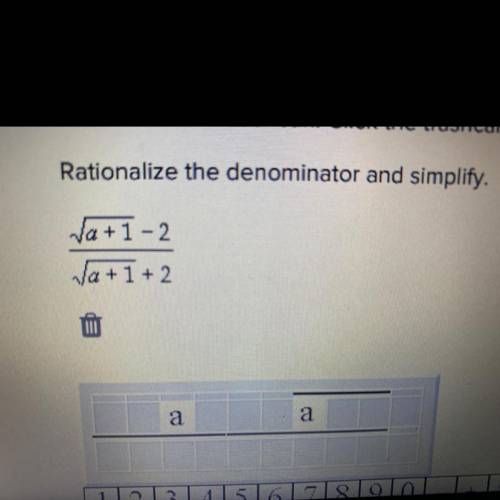 Please help !!! rationalize denominator and simplify