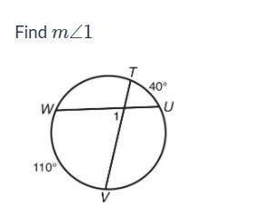 Find the measurement of angle 1