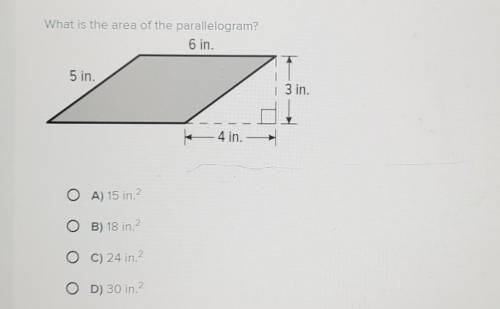 What is the area of the parallelogram? No links or you will be reported. If you answer correctly i