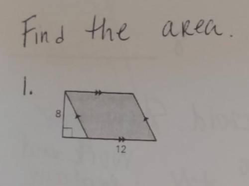 I need help finding the area of the trapezoid.​