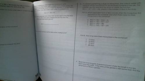 PLEASE HELP WITH THESE ALGEBRA QUESTIONS