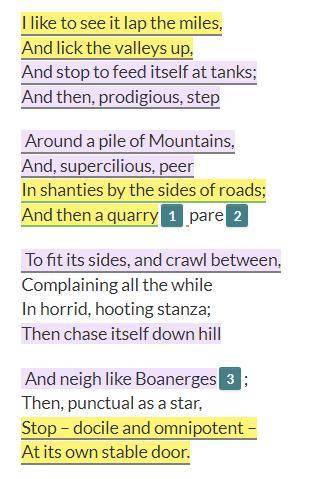 Which of the following best summarizes the structure of the poem?

A. Stanza 1 introduces the read