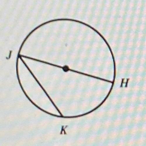 In the diagram, mZJ = 39.59. Find mJK.

H
K
a. MJK 101°
b. JK = 799
C.
JK = 140.5°
JK = 50.5°
d.