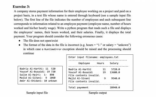 A company stores payment information for their employee working on a project and paid on a project