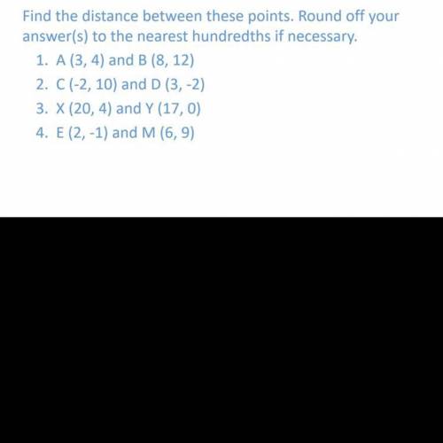 Please help me with 1,2,3,4 and show me how you get it the answers please I really need help can so