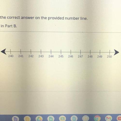 Marking Brainliest

Use the drawing tool(s) to form the correct answer on the provided number line