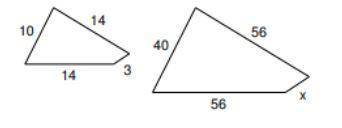 Solve for x what is the answer?