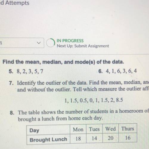 Can some one help on number 5 and 6 please