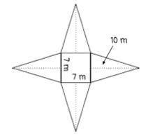 What is the surface area of this figure below?