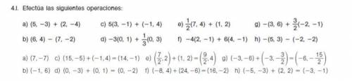 I need some exercices of operations with vectors. I know it is strange to ask. There is an example