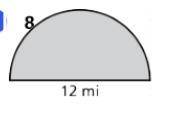 Find the perimeter of the figure in miles.