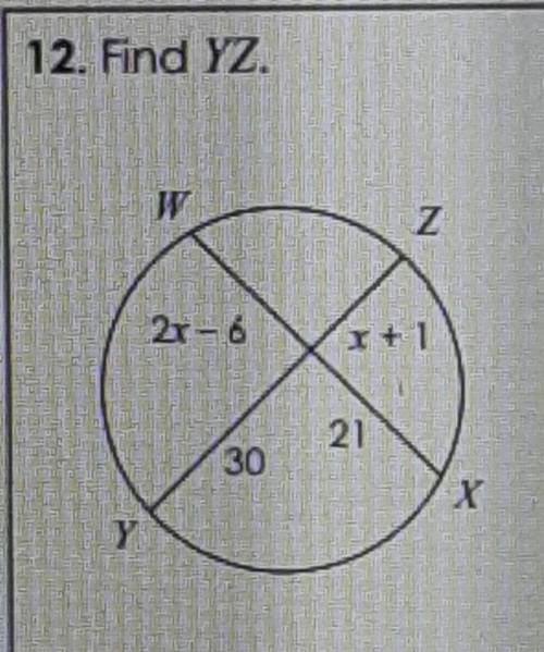 I must find YZ in this problem ​