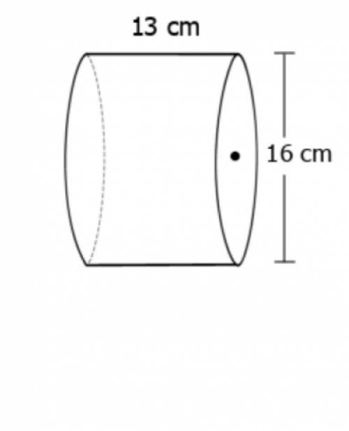 Find the volume and surface area of this cylinder