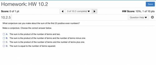 What conjecture can you make about the the sum of the first 24 positive even number