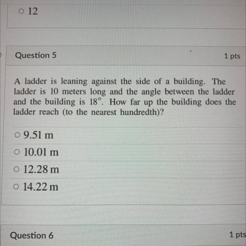 Question 5 please help
