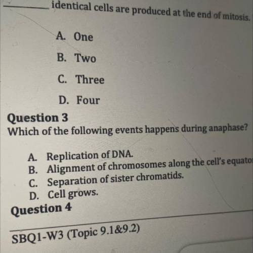 Which of the following events happens during anaphase?