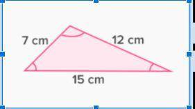 Classify the triangles either by their sides or their angles. Explain how you know the classificati