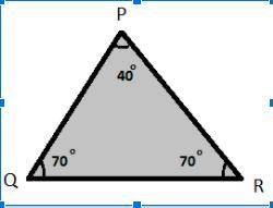 Classify the triangles either by their sides or their angles. Explain how you know the classificati