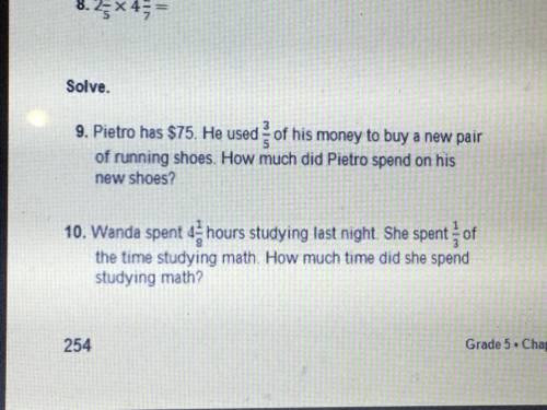 What are the answers for these two questions? please also tell me HOW you got that answer