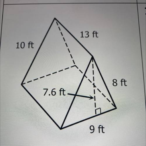 What is the volume and surface area of this?