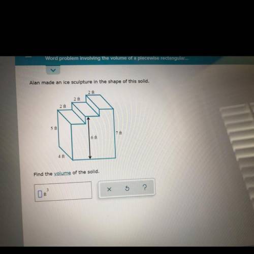 Find the volume of the solid. NO LINKS PLEASE HELP