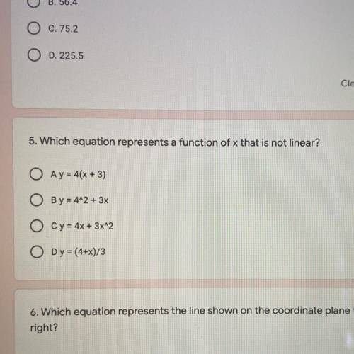 Need help for number 5 ASAP