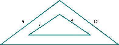 HURRY PLEASE

Write the ratio of corresponding sides for the similar triangles and reduce the rati
