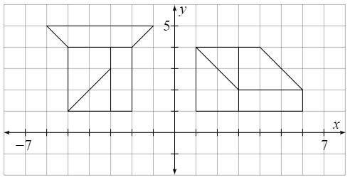 Which of the following shows that the two composite figures cover the same area? HELP ASAP!!!

ON