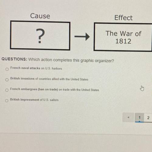 Which action completes this graphic organizer?