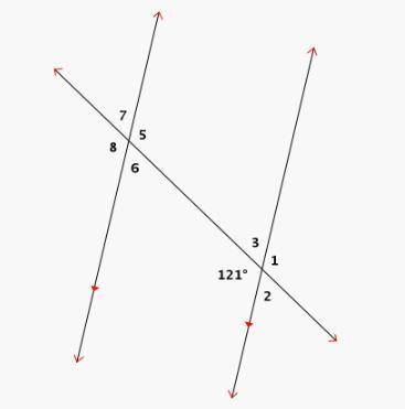 What is the measurement of angle 6