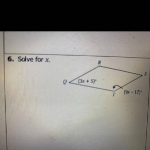 Solve for x. please help.