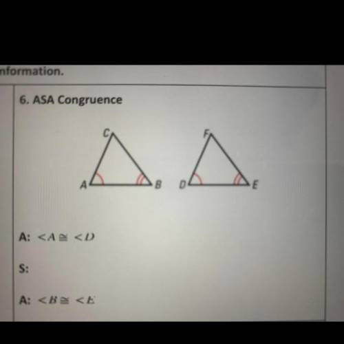 I literally need help with this question-
It’s ASA congruence btw