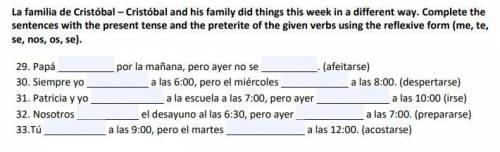 Big bucks for these spanish questions