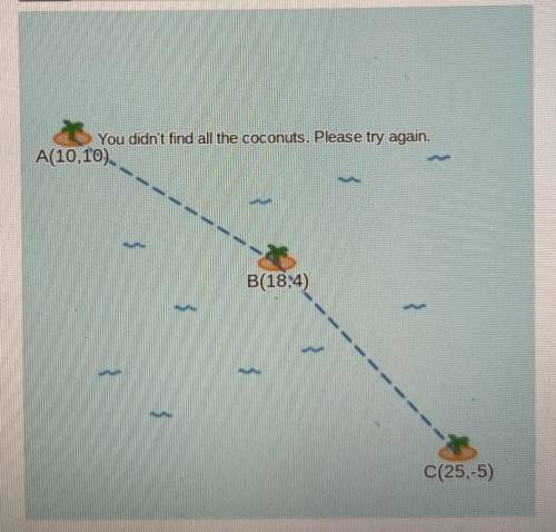Enter the distance between each pair of islands. Use

the sketch tool if it helps with your thinki