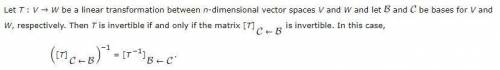Determine whether the linear transformation T is invertible by considering its matrix with respect